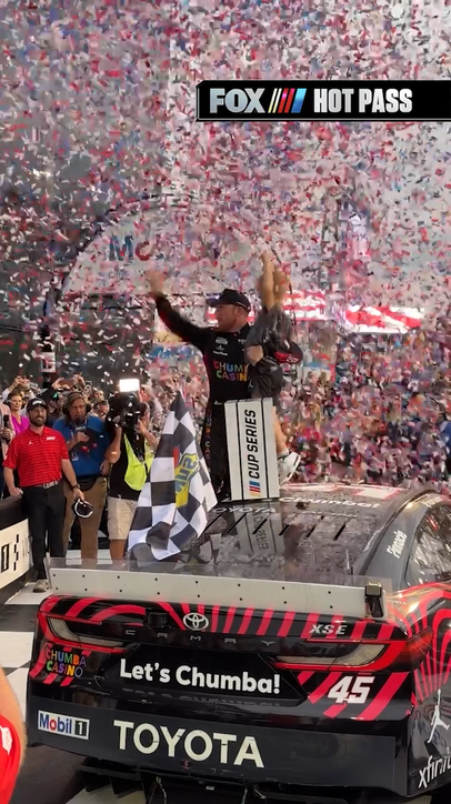 Celebrate in Victory Lane with Daytona 500 champion Tyler Reddick 🏆