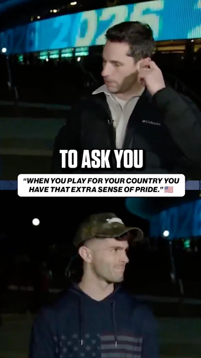 USMNT star Christian Pulisic showed support for the U.S. Olympic hockey team