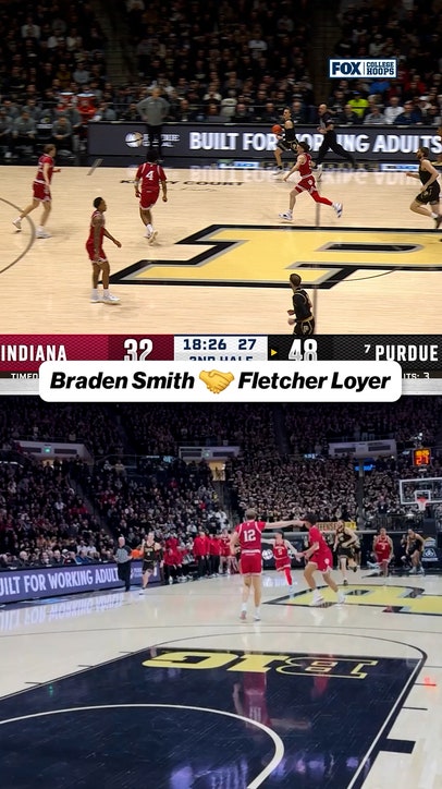 That Braden Smith to Fletcher Loyer connection 👌