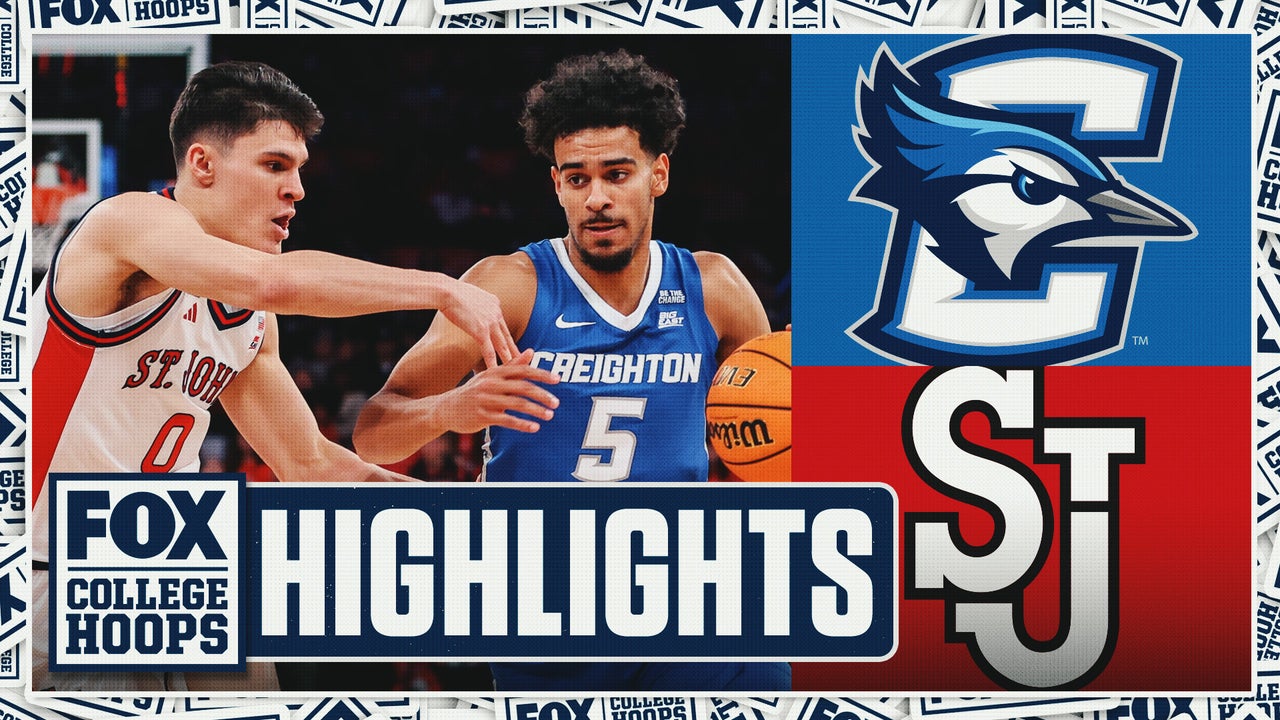 Creighton Bluejays vs. No. 17 St. John's Red Storm Highlights 🏀 FOX College Hoops
