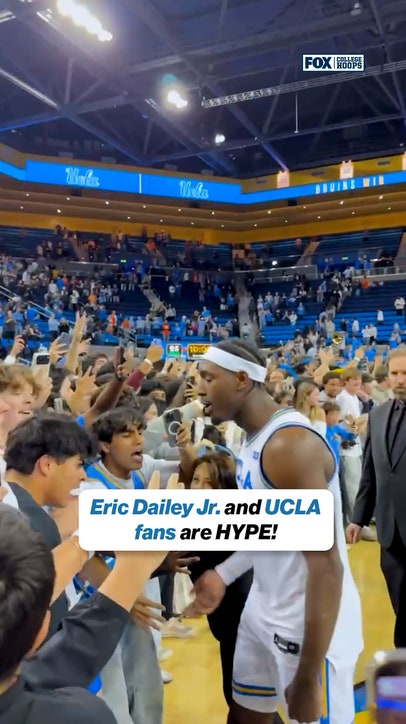 It's a movie in Pauley Pavilion 🤩