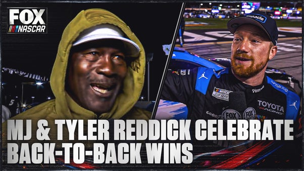 Michael Jordan reacts to Tyler Reddick winning the Autotrader 400: 'Tyler Drove his A** Off'