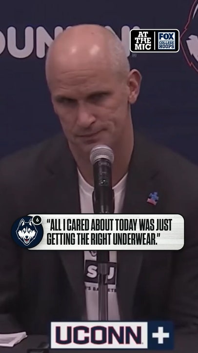 UConn HC Dan Hurley isn’t caught up in the streak 😤