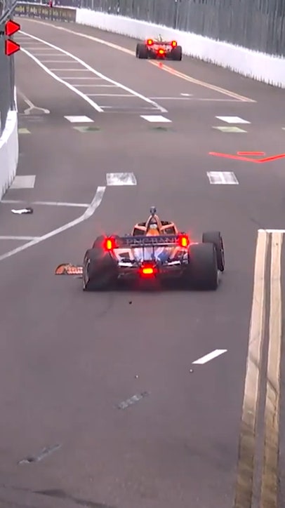 Scott Dixon takes HEAVY damage at practice 😳