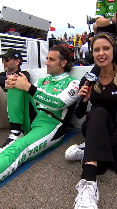 Dario Franchitti and “chief aggravation officer” Jimmie Johnson 😂🏁