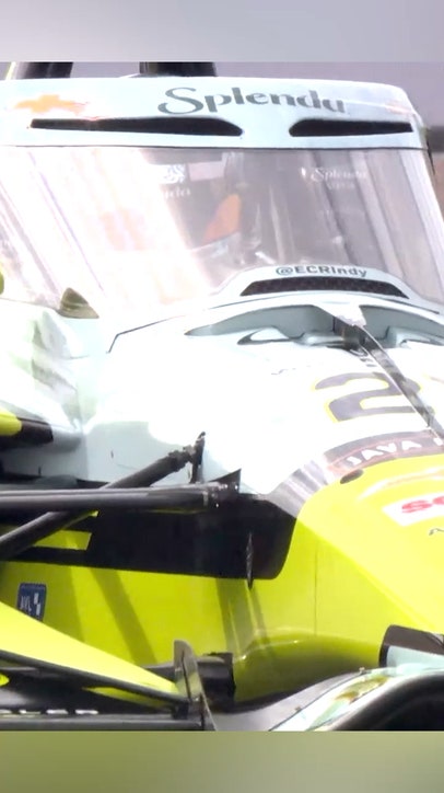 Practice 2 ends with a big crash 🫣