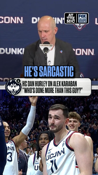 Dan Hurley reflects on Alex Karaban's impact at UConn ❤️