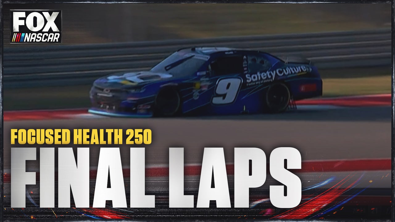 FINAL LAPS: Shane van Gisbergen takes the checkered flag at Focused Health 250 at COTA