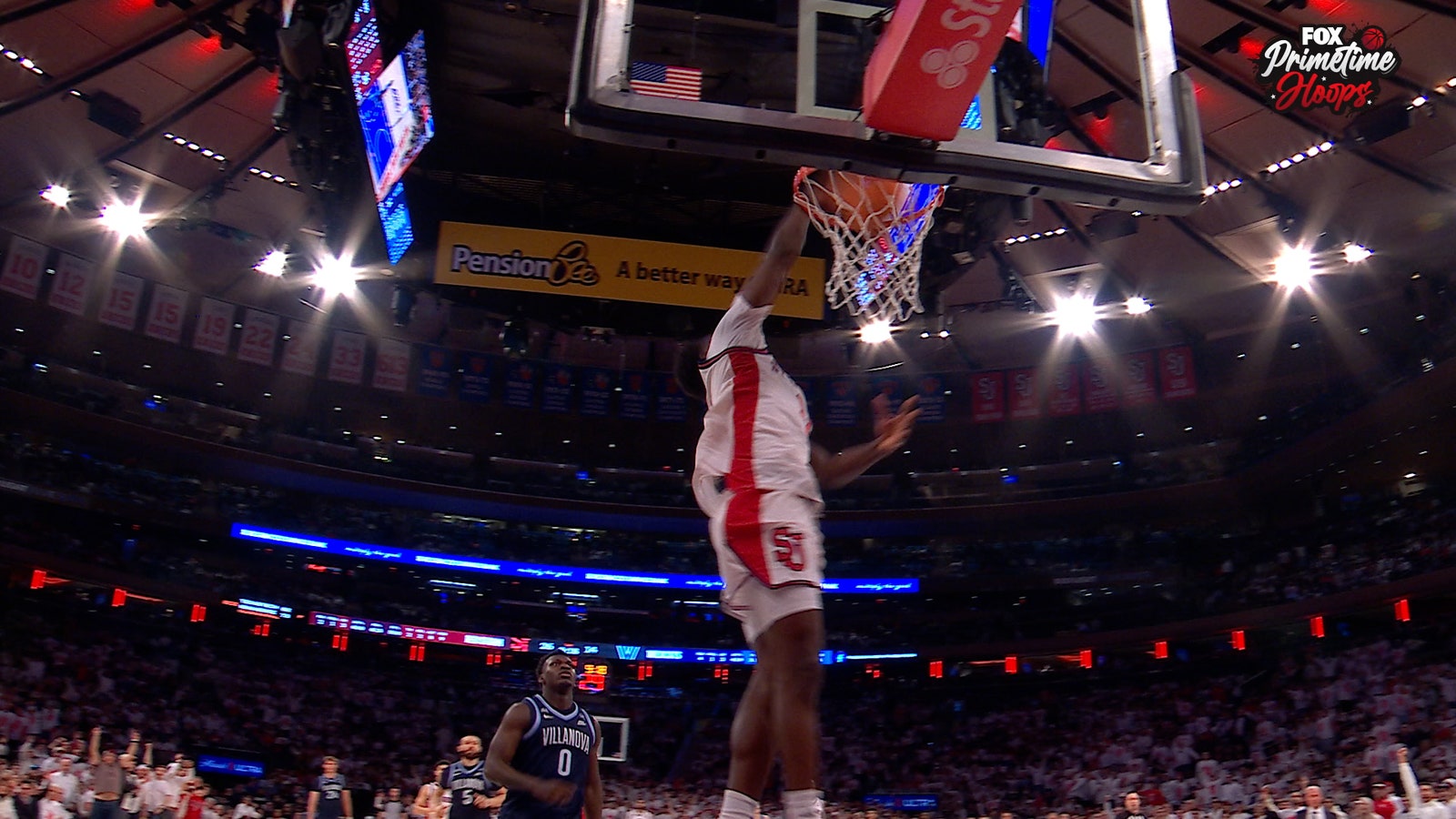 St. John’s Ian Jackson Rips the Steal and Throws Down a Thunderous Slam vs. Villanova