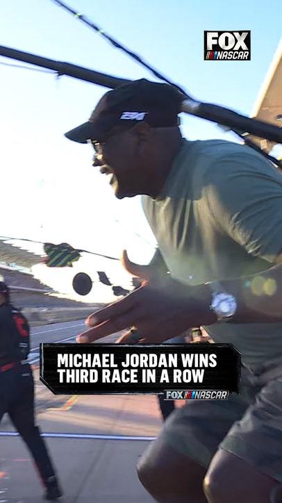 MJ CELEBRATES TYLER REDDICK WINNING 3 RACES IN A ROW 🤯