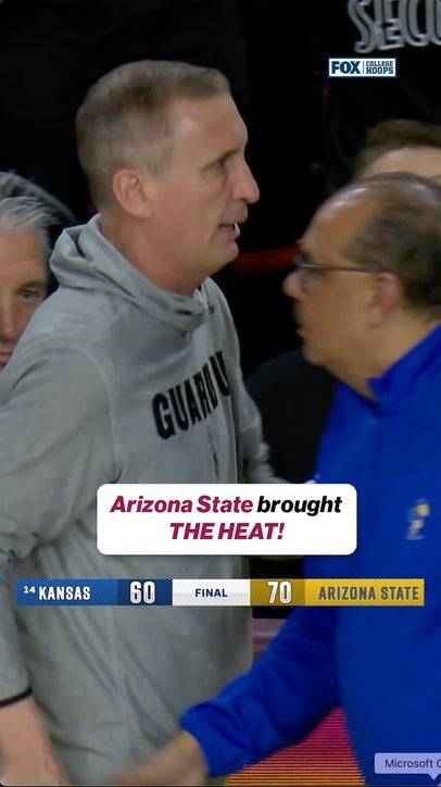 Sun Devils lit it up in the upset over No. 14 Kansas 🔱