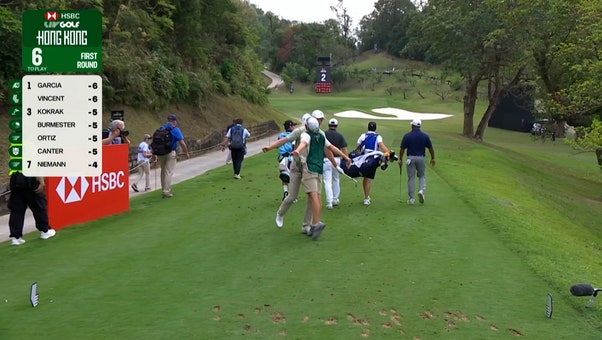 Victor Perez makes a hole in one at LIV Golf Hong Kong ⛳️