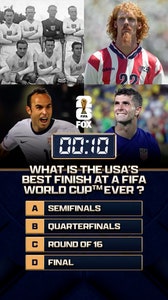 98 days to the FIFA World Cup on FOX! What is the USMNT's best-ever finish at the tournament ⁉️🌎🏆