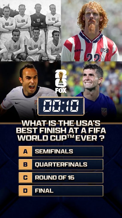98 days to the FIFA World Cup on FOX! What is the USMNT's best-ever finish at the tournament ⁉️🌎🏆