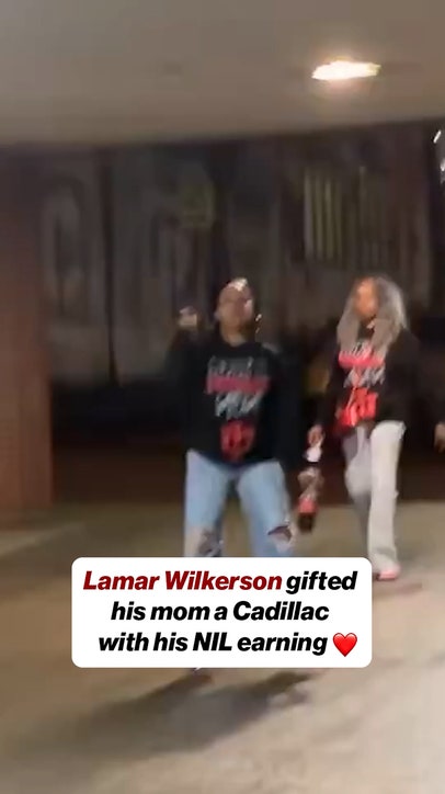 A Senior Night surprise for Lamar Wilkerson’s mom