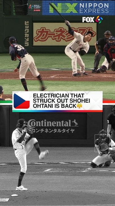 Electrician that struck out Ohtani is back on the mound ⚡️