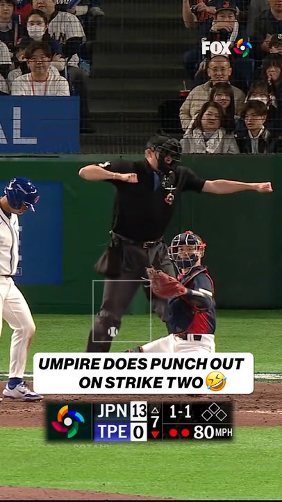 Umpire ALMOST called strike three 🤣