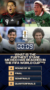 97 Days Until the FIFA World Cup on FOX! How Far Has Mexico Ever Gone? ⁉️🌎🏆