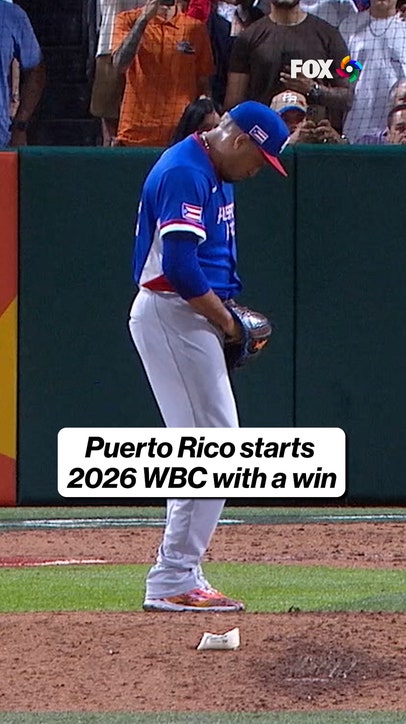 Puerto Rico takes down Colombia in their WBC opener 🇵🇷