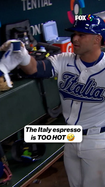 Team Italy takes SHOTS of Hot Espresso 🤣