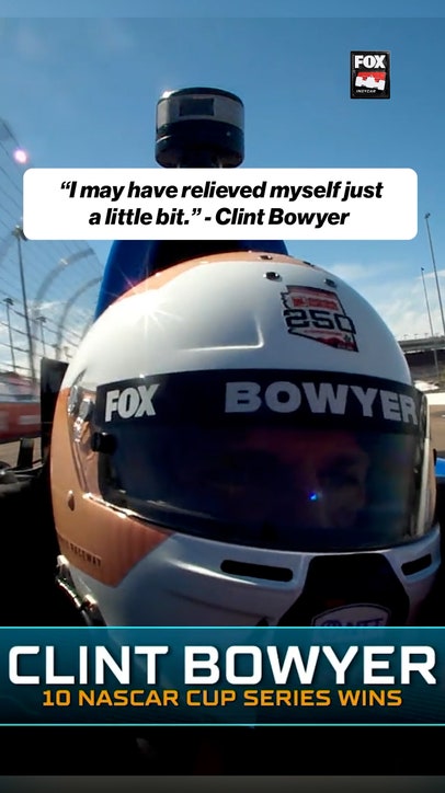 'That was WAY too fast!' Clint Bowyer had fun on FASTEST LAP today in Phoenix 🏁