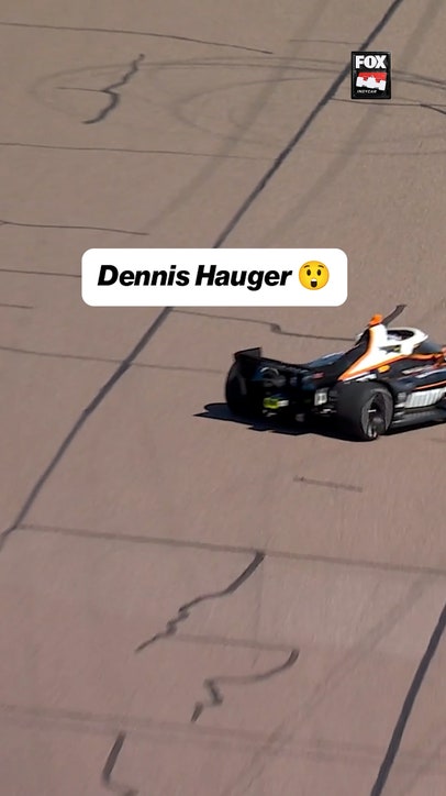 Dennis Hauger keeps it off the wall! 😳