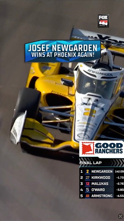 JOSEF NEWGARDEN WINS AT PHOENIX RACEWAY! 🏁