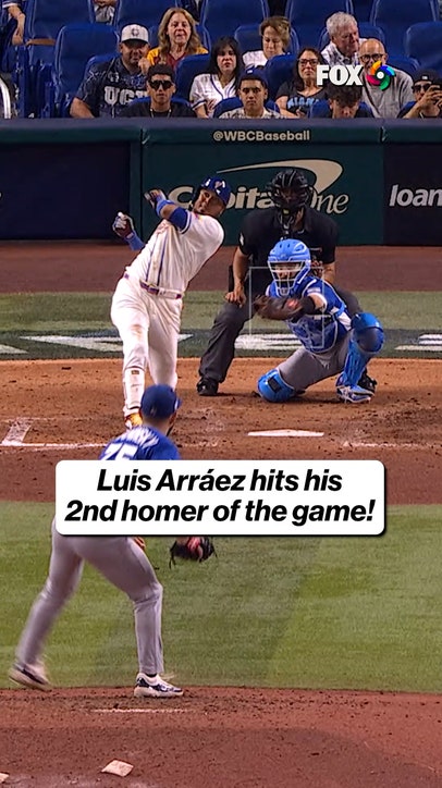 Luis Arráez does it AGAIN for Venezuela!!!