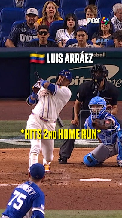 Luis Arráez is going OFF for Venezuela 💪