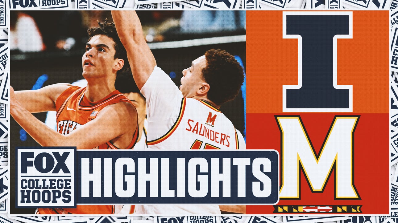 No. 11 Illinois Fighting Illini vs. Maryland Terrapins Highlights | FOX College Hoops