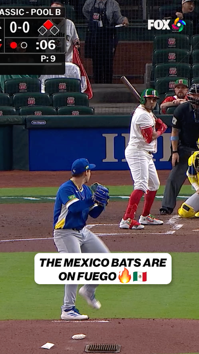 Mexico came out swinging 🔥🇲🇽⚾