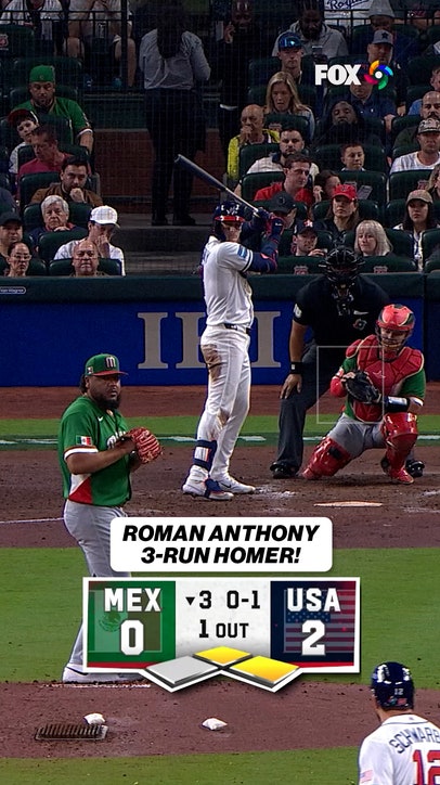 ROMAN ANTHONY MAKES IT 5-0 AMERICA! 🦅