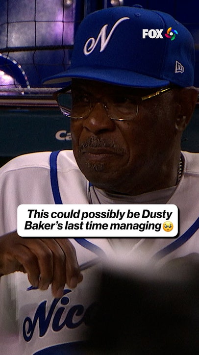 What could be Dusty Baker's last time as a manager 💔