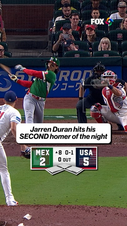 Jarren Duran hits another for Mexico!