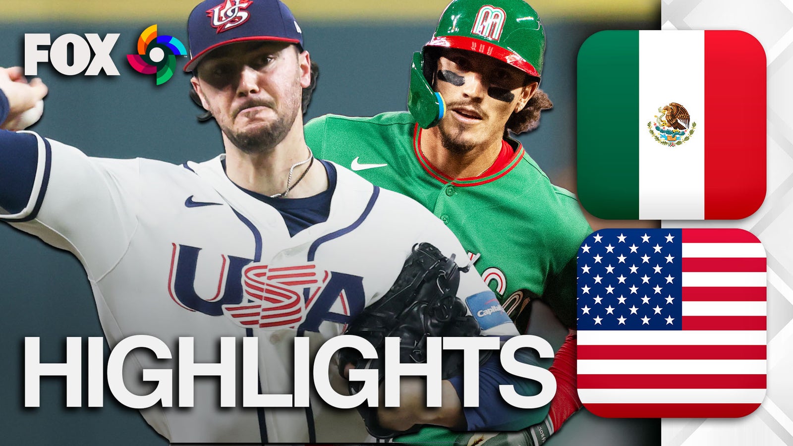 United States vs. Mexico Highlights ⚾️ World Baseball Classic on FOX