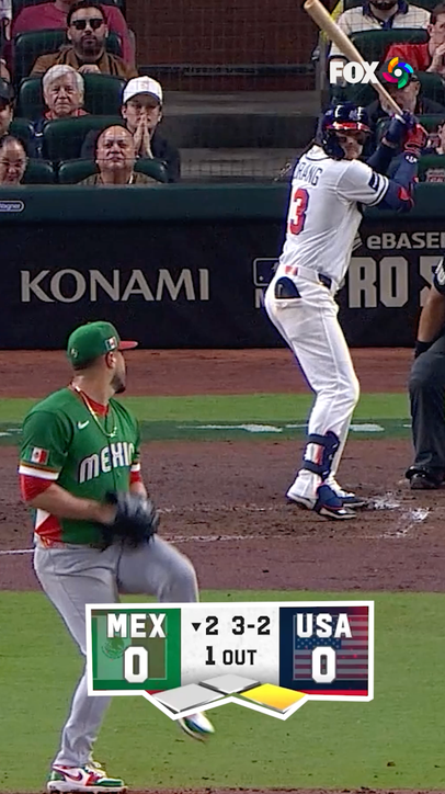 USA gets the win over Mexico 🇺🇸⚾️🔥