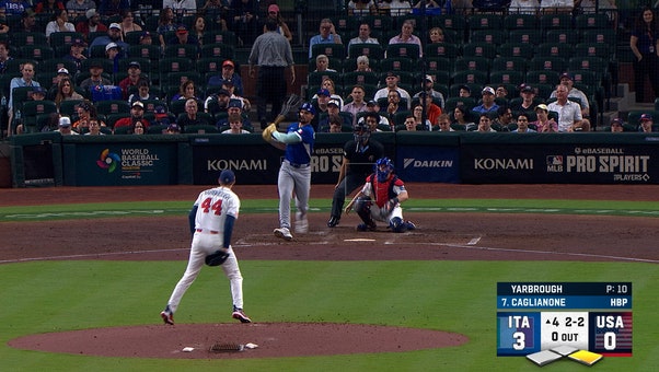 Jac Caglianone hits two-run homer, extending Italy's lead over United States