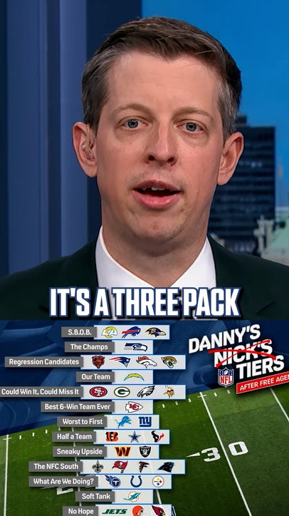 Danny's NFL Tiers: 'I could see Niners, Packers, Eagles and yes Vikings winning it all' 👀