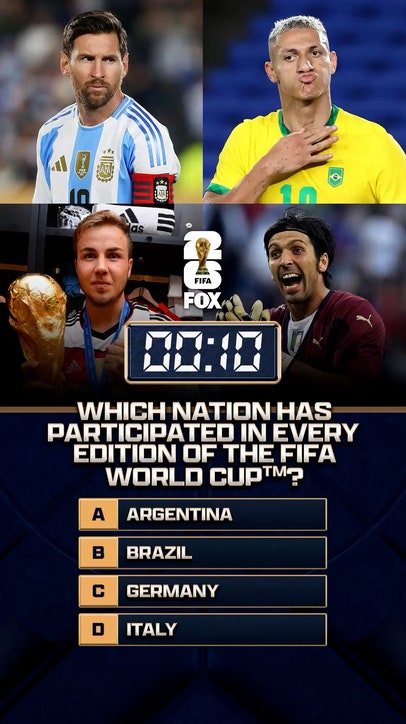 92 days to the FIFA World Cup on FOX! Which nation has participated in every edition of the FIFA World Cup ⁉️ 🌎 🏆