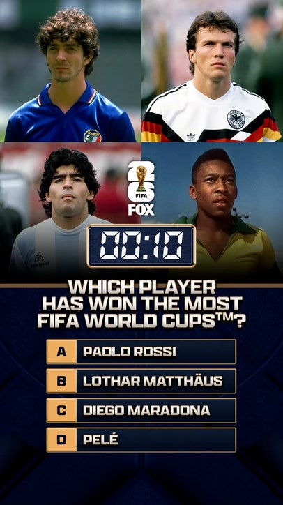 91 days to the FIFA World Cup on FOX! Which player has won the most FIFA World Cups ⁉️ 🌎 🏆