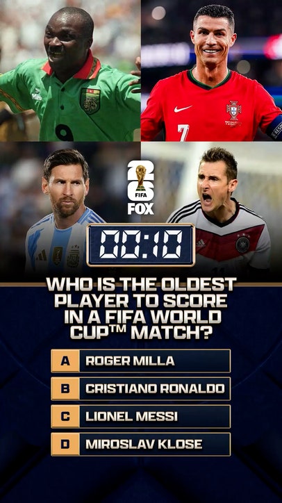 90 days to the FIFA World Cup on FOX! Who is the oldest player to score in a FIFA World Cup match ⁉️ 🌎 🏆