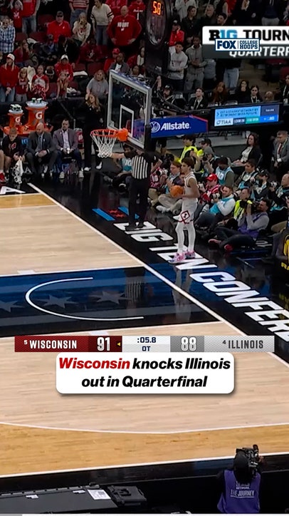 Wisconsin KNOCKS OUT Illinois 😱