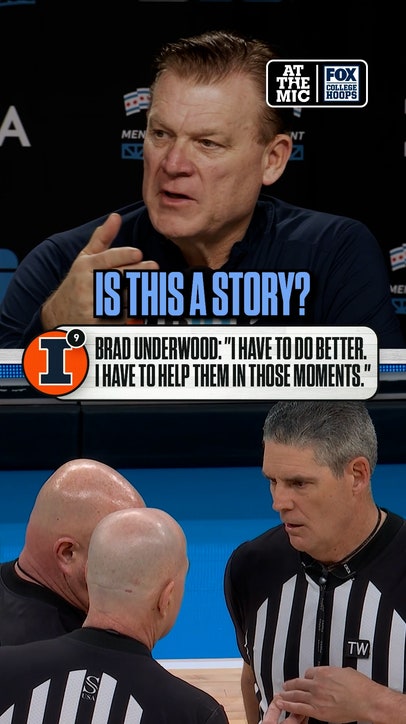 Illinois HC Brad Underwood responds to criticism about not liking a question