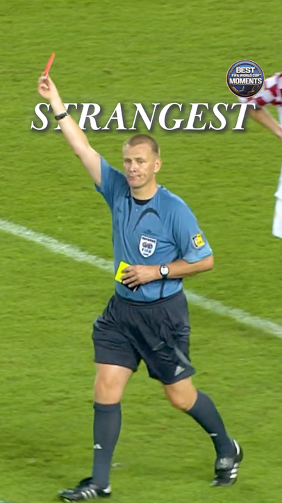 When a Player got Booked THREE TIMES in ONE Game 🤯 No. 88 in Best FIFA World Cup™ Moments 🏆