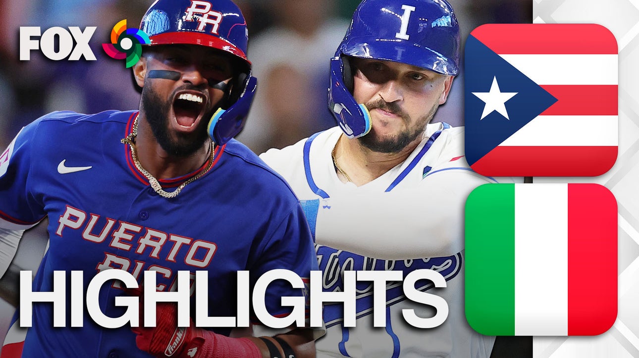 Puerto Rico vs. Italy Highlights ⚾ World Baseball Classic on FOX