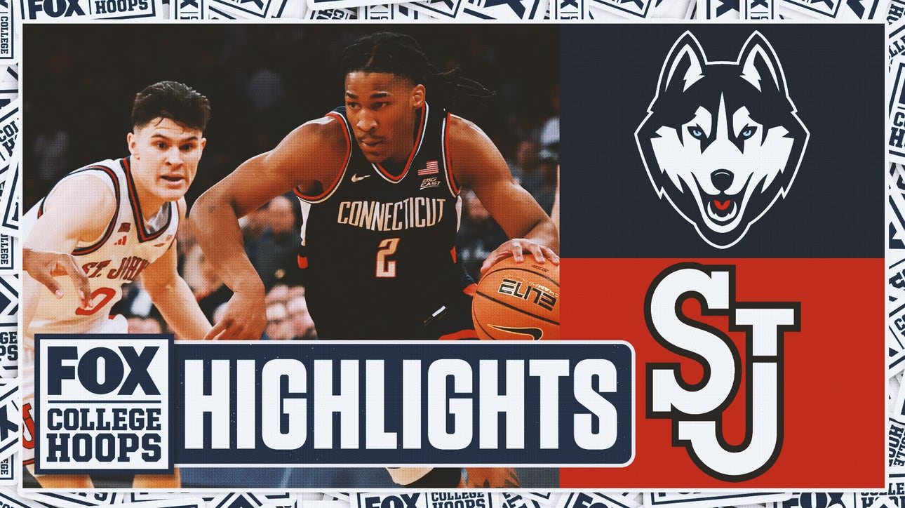 No. 6 UConn Huskies vs. No. 13 St. John's Red Storm Highlights 🏀 FOX College Hoops