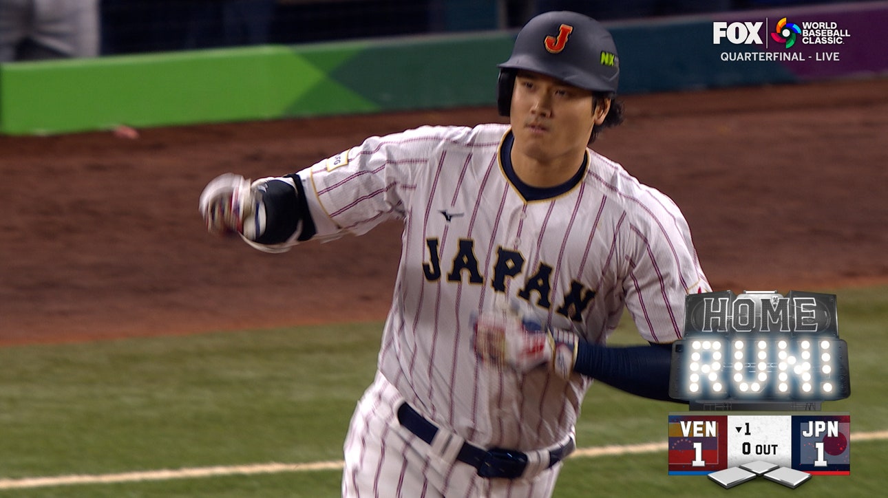 Shohei Ohtani CRUSHES solo home run, pulls Japan even with Venezuela