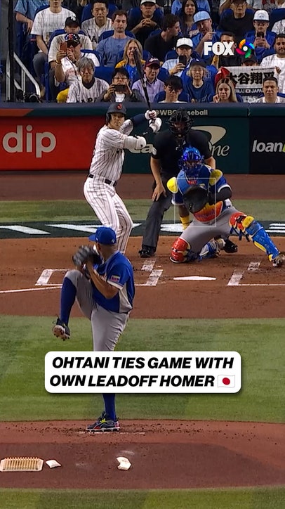 Ohtani RESPONDS with leadoff homer 🤯