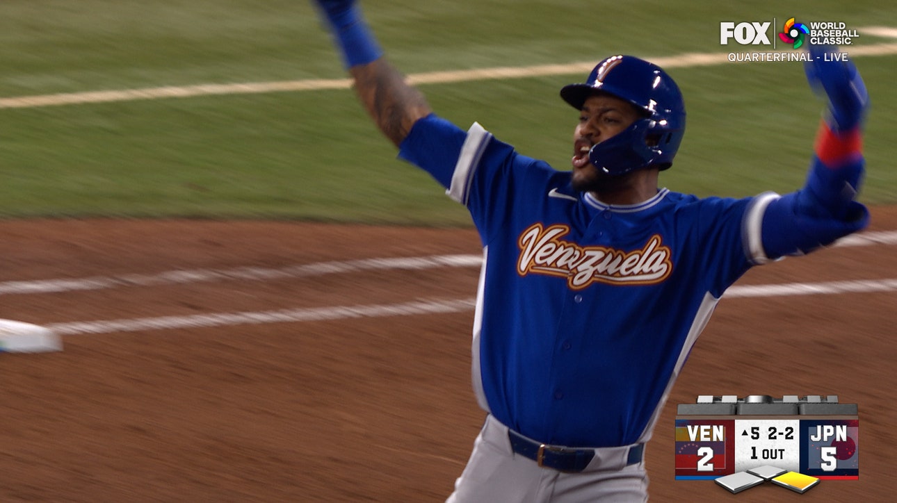 Maikel Garcia hits two-run home run, trimming Venezuela's deficit vs. Japan