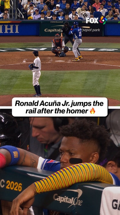 Ronald Acuña Jr. and Miggy were hyped 🔥